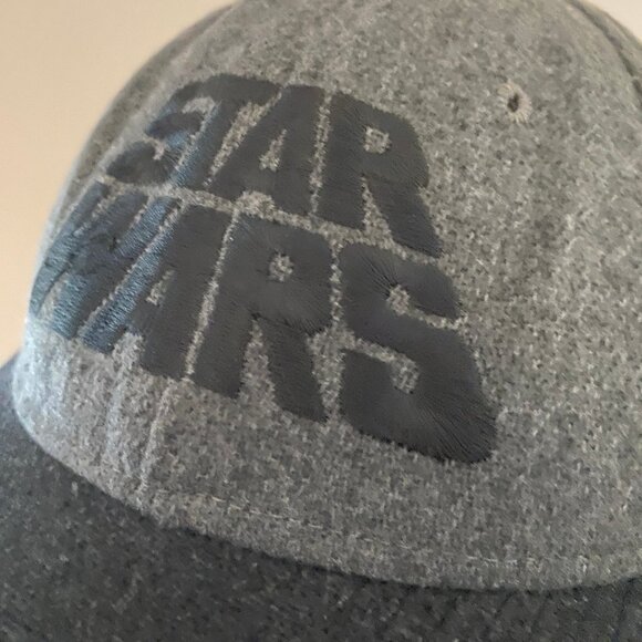 VINTAGE STAR WARS DARTH VADER STORM TROOPER SNAPBACK WOOL HAT MADE IN USA - Picture 6 of 11
